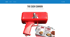 Desktop Screenshot of cashcannonpromos.com